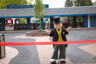 Kennywood Park Thomas Town grand opening 