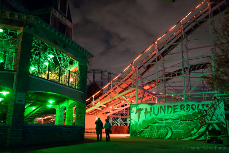 Kennywood Park's Phantom Fall Festival Heather Schor Photography