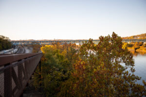 07 - GAP Trail - Steel Valley - Waterfront - by Heather Schor photography - Bike Trail - pump house to rankin bridge - Oct 2023-5R1A4754-2