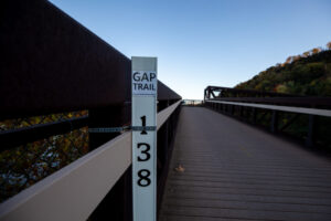 GAP trail - Great Allegheny Passage - Steel Valley trail - Heather Schor photography - Bike Trail - pump house to rankin bridge - Oct 2023-5R1A4808-2