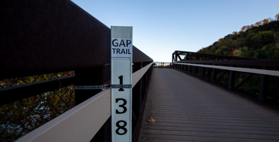 GAP trail - Great Allegheny Passage - Steel Valley trail - Heather Schor photography - Bike Trail - pump house to rankin bridge - Oct 2023-5R1A4808-2